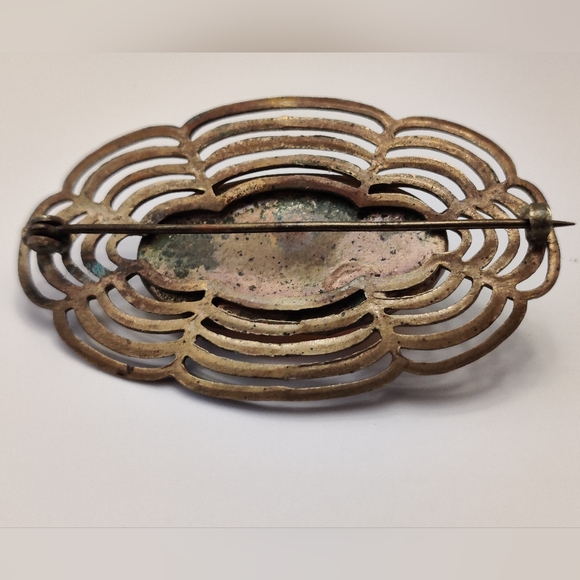 Antique Cairngorm Brooch - Picture 5 of 12